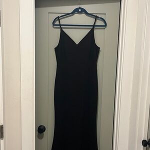 Lulu's Chic Black Strapless Dress